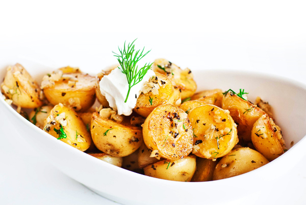 Potato garlic